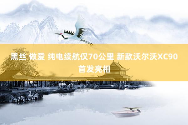 黑丝 做爱 纯电续航仅70公里 新款沃尔沃XC90首发亮相