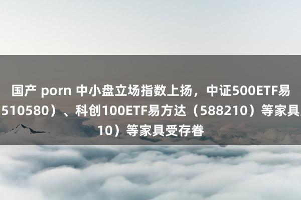 国产 porn 中小盘立场指数上扬，中证500ETF易方达（510580）、科创100ETF易方达（588210）等家具受存眷