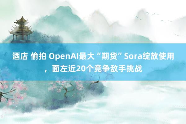 酒店 偷拍 OpenAI最大“期货”Sora绽放使用，面左近20个竞争敌手挑战